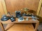 Group Lot of Star Wars Pewter etc Figures including Rare AT-AT