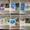 Group Lot of Small Vintage Movie Posters - Star Wars, Rocky, Jaws etc.