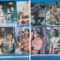 Group Lot of 8 Original 80s Movie Posters Conan, Indiana Jones, Dr. Who