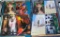 Group Lot of 8 Movie Posters 90s Star Wars, Highlander