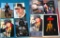Group Lot of 8 Original 80s Movie Posters Indiana Jones, Star Wars, Mad Max etc