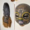 2 Vintage Wooden Tribal Masks