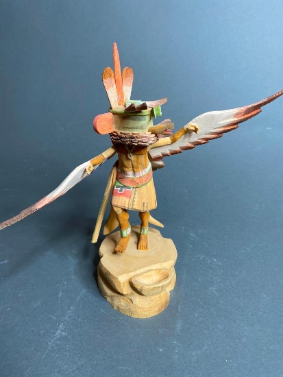 Vintage Native American Kachina Doll - Signed