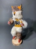 Vintage Native American Kachina Doll - Signed