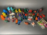 Large assortment of vintage 1970s toys, action figures