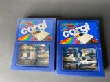 Two Corgi Storage Boxes full of Die Cast Toy Cars Including James Bond