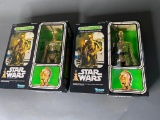 2 Vintage Kenner Star Wars C3PO Large Sized Toys New in Box