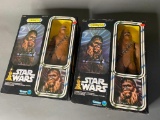 2 Vintage Kenner Star Wars Chewbacca Large Sized Toys New in Box
