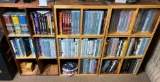 Huge lot of DVDS on Shelves - Star Trek, Movies etc