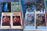 Group Lot of 8 Original 80s Star Wars Indiana Jones Movie Posters