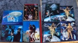 Group Lot of 8 Original 80s Star Wars Movie Posters