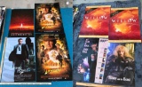 Group Lot of 8 Original 80s 90s Movie Posters Willow Indiana Jones Casino Royale etc