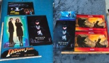 Group Lot of 8 Original Movie Posters Indiana Jones, Batman, X Files