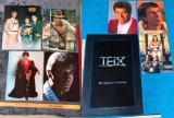 Group lot of 8 original 80s posters Star Trek, Indiana Jones, Dr. Who etc