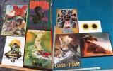 Group lot of 8 80s Movie, Fantasy Posters