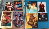 Group Lot of 8 Original 80s Movie Posters Star Wars, Star Trek, Indiana Jones