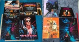 Group Lot of 8 Original 80s Movie Posters Star Wars, Terminator, Star Trek