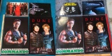 Group Lot of 8 Original 80s Movie Posters Dune, Commando, Star Trek