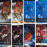 Group Lot of 8 Original 80s Movie Posters Aliens, Star Wars, Star Trek, Indiana Jones