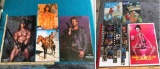 Group Lot of 8 Original 80s Movie Posters Conan, Mad Max, ET