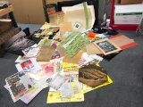 Lot of misc. paper, posters and more