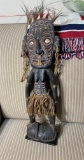 Vintage Tribal Carved Wooden Figure