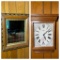 Mirror & Howard Miller Clock
