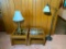 2 End Tables, Floor Lamp & Table Lamp