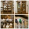 Beautiful China Cabinet & Contents - See Photos