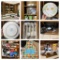 Kitchen Clean Out - Dishes, Glassware, Flatware, Aprons, Baking Items & More