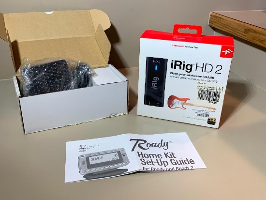 IRig HD 2 Digital Guitar Interface for IOS/USB & Roady Home Kit