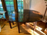 Oval Drop Leaf Table - See Photos for Damage
