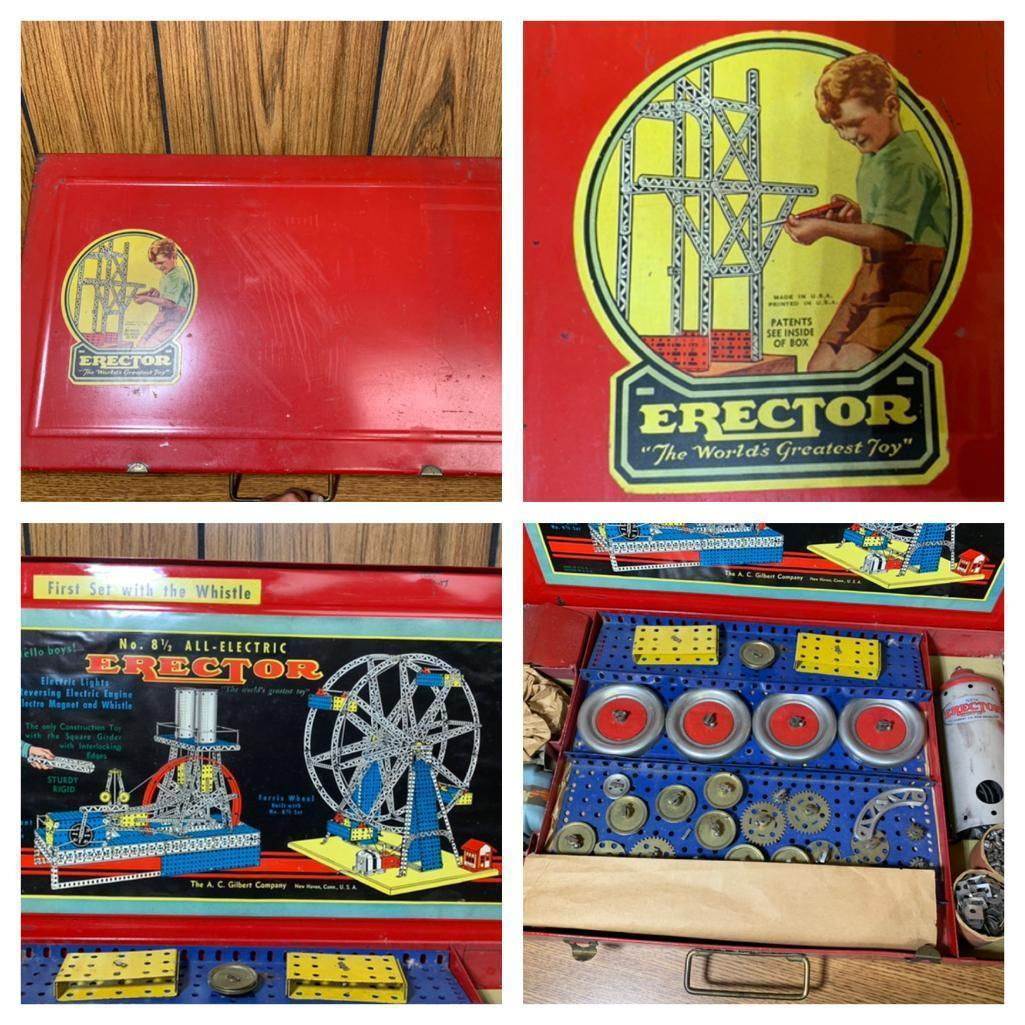 Vintage Erector Set Giant Power Plant Ferris Proxibid