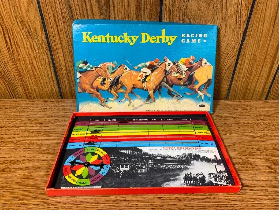 Vintage Kentucky Derby Racing Game by Whitman