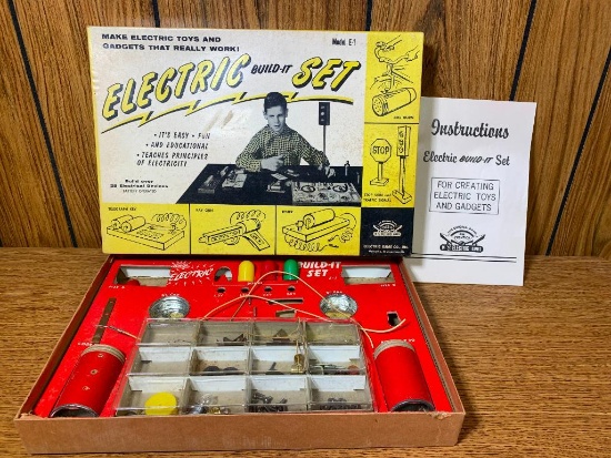 Vintage Electric Build-It Set by Jim Prentice Electric Games