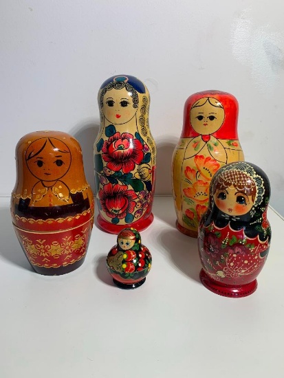 Great Group of Nesting Dolls