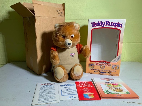 PROMOTIONAL USE ONLY! Teddy Ruxpin.  See Photos