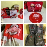 Group of OSU Items - Brutus Golf Club Cover, OSU Lunch Boxes, OSU Car Flags & More
