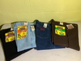 4 New Pairs of Jeans - (3) Pairs of Wranglers, (1) Twenty X