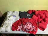 Large Group of OSU T-Shirts, Harlem Globetrotters Shirts & More