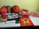 Group of Basketballs - OSU Collector Pins, New Nike Swoosh Headband & More