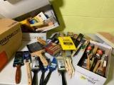 Group of New & Used Paint Brushes