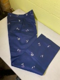 NEW Vintage Woodhouse Lynch Clothiers Sailing Themed Pants