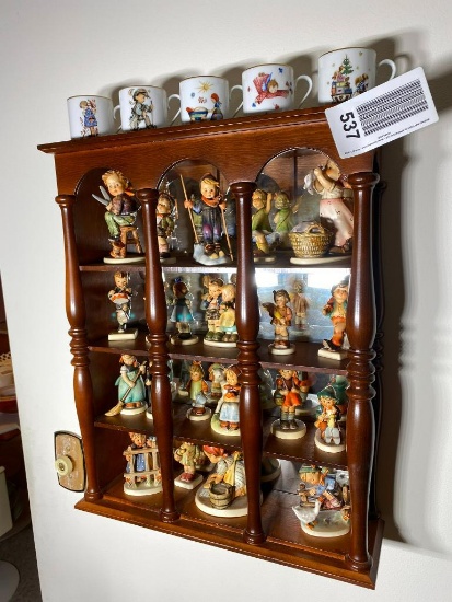 Large Group lot of Vintage Hummel Figurines Plus Cups