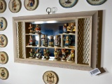 Vintage Wall Display or Curio Cabinet