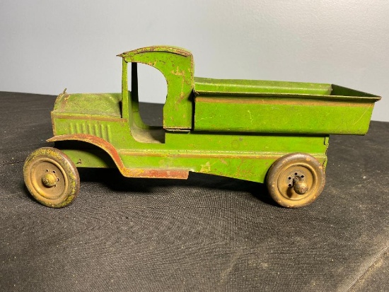 Antique Dayton Toys Pressed Steel Hill Climber Toy Truck
