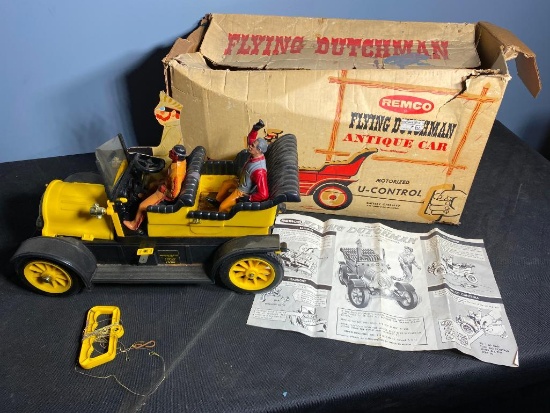 Remco Flying Dutchman Antique U-Control Toy Car in Box