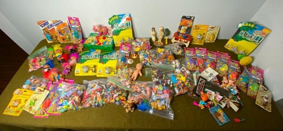 Large Lot of Vintage Troll Toys and More