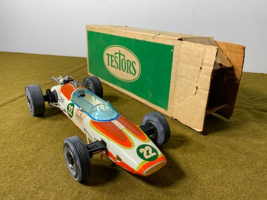 Vintage Testors Gas Powered Indy Race Sprite Car in Box