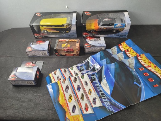 Hot Wheels Collectible Editions, Large Scale Diecast, and Posters